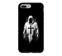 Custodia per iPhone 7 Plus/8 Plus Croce gotica con cappuccio del cavaliere sacro