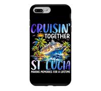 Custodia per iPhone 7 Plus/8 Plus Crociera Insieme St Lucia Nave Dolphin Vacanza