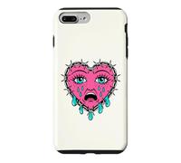 Custodia per iPhone 7 Plus/8 Plus Crying Heart Tattoo - Traditional Old School Tattooed Inked