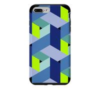 Custodia per iPhone 7 Plus/8 Plus cubo matematica 3D magia nerd illusione