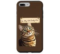 Custodia per iPhone 7 Plus/8 Plus Curioso Tabby Nella Mia Gatta Lady Era