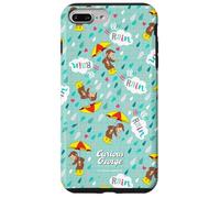 Custodia per iPhone 7 Plus/8 Plus Curious George Hello Rain All Over Print