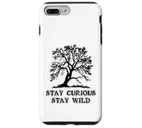 Custodia per iPhone 7 Plus/8 Plus Curious Stay Inspirationa Wild Tree Silhouette Nature Lover
