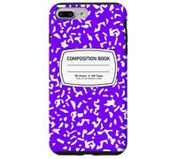 Custodia per iPhone 7 Plus/8 Plus Custodia per notebook con design viola