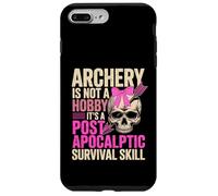 Custodia per iPhone 7 Plus/8 Plus Cute Archery Girl Not A Hobby It's Post Apocalyptic Skill