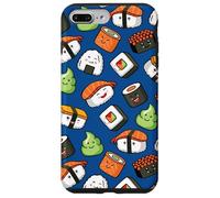 Custodia per iPhone 7 Plus/8 Plus Cute Kawaii Kids Womens Girls Cartoon Pattern Sushi Lover