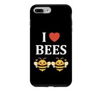 Custodia per iPhone 7 Plus/8 Plus Cute Little Bee Funny simple i love bees