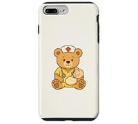 Custodia per iPhone 7 Plus/8 Plus Cute NICU Nurse Teddy Bear Students Neonatal Care Unit Staff