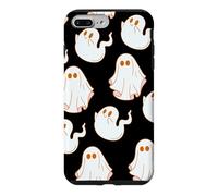 Custodia per iPhone 7 Plus/8 Plus Cute Spooky Ghost Pastel Goth Retro Groovy Halloween Black