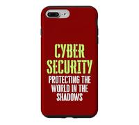 Custodia per iPhone 7 Plus/8 Plus Cyber Security Hacker etico Proteggere il mondo in ombra