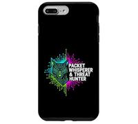 Custodia per iPhone 7 Plus/8 Plus Cybersecurity Threat Hunter Packet Whisperer Wolf