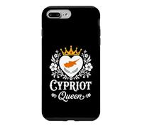 Custodia per iPhone 7 Plus/8 Plus Cypriot Queen Cyprus Flag Proud Cypriot Woman