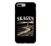 Custodia per iPhone 7 Plus/8 Plus Danimarca Beach City Travel Skagen Anchor Wave
