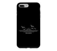 Custodia per iPhone 7 Plus/8 Plus Danimarca Beach City Travel Skagen Anchor Wave
