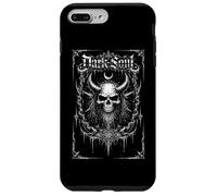 Custodia per iPhone 7 Plus/8 Plus Dark Soul Cornuto Teschio Demone Occulto Gotico
