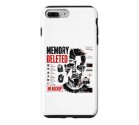 Custodia per iPhone 7 Plus/8 Plus Dati cancellati dalla memoria Corrotto Cyber Glitch Dystopian Art