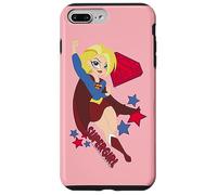 Custodia per iPhone 7 Plus/8 Plus DC Super Hero Girls Supergirl Stars