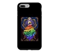 Custodia per iPhone 7 Plus/8 Plus Dea Orgoglio Rainbow Queen Power Sovereign Love Aura Rise