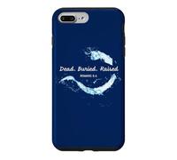 Custodia per iPhone 7 Plus/8 Plus Dead. Buried. Raised - Christian Church Baptism Romans 6:4