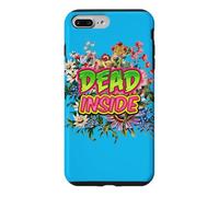 Custodia per iPhone 7 Plus/8 Plus Dead Inside - Ironicamente allegro felice bellissimi fiori
