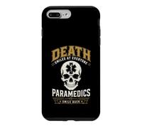 Custodia per iPhone 7 Plus/8 Plus Death Smiles Paramedic EMS Dark Humor Primo soccorritore