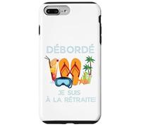 Custodia per iPhone 7 Plus/8 Plus Débordé Je Suis à La Retraite Design Vacances Tropicales