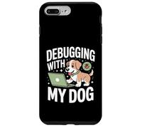 Custodia per iPhone 7 Plus/8 Plus Debug con il mio cane divertente programmatore codifica