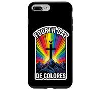 Custodia per iPhone 7 Plus/8 Plus DeColores Cursillo Rainbow Rooster Cattolico