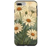 Custodia per iPhone 7 Plus/8 Plus Decorativo Daisy Bloom Art Nouveau Botanical
