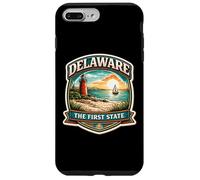 Custodia per iPhone 7 Plus/8 Plus Delaware Il primo viaggio di ricordo dei visitatori di stato