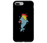 Custodia per iPhone 7 Plus/8 Plus Delfino con Crista e Casco Bush Knight