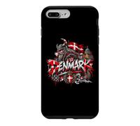 Custodia per iPhone 7 Plus/8 Plus Denmark Souvenir - Denmark Skyline