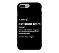Custodia per iPhone 7 Plus/8 Plus Dental Tech Floss League Definizione Dental Assistant Team