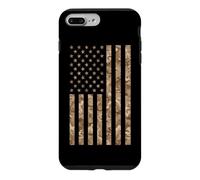 Custodia per iPhone 7 Plus/8 Plus Desert Camo USA Flag American Tactical Militare Patriottico