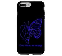Custodia per iPhone 7 Plus/8 Plus Design a farfalla blu - From Within We Emerge
