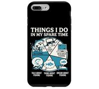 Custodia per iPhone 7 Plus/8 Plus Design divertente con scritta "Things I Do In My Spare Time"
