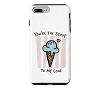 Custodia per iPhone 7 Plus/8 Plus Design "You're The Scoop To My Cone Ice Cream Love"