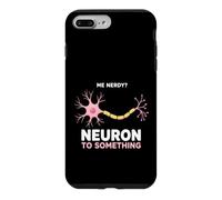 Custodia per iPhone 7 Plus/8 Plus Detto divertente Nerd pensa a qualcosa al neurone