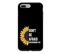 Custodia per iPhone 7 Plus/8 Plus Deuteronomio 31:8 31 8 Dio Gesù Cristiano non ha paura