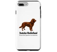 Custodia per iPhone 7 Plus/8 Plus Deutscher Wachtelhund Dog Bold Humor e Spaniel Sass