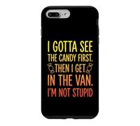 Custodia per iPhone 7 Plus/8 Plus Devo vedere la caramella prima poi salgo nel furgone -Halloween