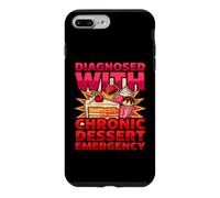 Custodia per iPhone 7 Plus/8 Plus Diagnosi divertente diagnosticata con emergenza cronica dessert
