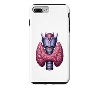 Custodia per iPhone 7 Plus/8 Plus Diagramma di illustrazione medica di endocrinologia di anatomia della tiroide