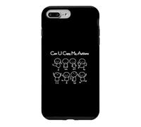 Custodia per iPhone 7 Plus/8 Plus Dinamico Azione umana Posa Sketch Collection
