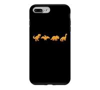 Custodia per iPhone 7 Plus/8 Plus Dino Nuggets - Simpatico T-Rex Funny Food Dinosaur Chicken Nuggets