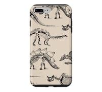 Custodia per iPhone 7 Plus/8 Plus Dinosaur Bones Prehistoric Animal Fossilized