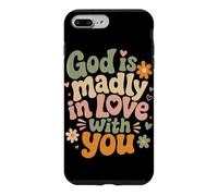Custodia per iPhone 7 Plus/8 Plus Dio è follemente innamorato di te Fede cristiana Inspirational