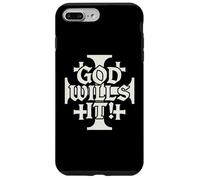 Custodia per iPhone 7 Plus/8 Plus DIO LO VUOLE! - DEUS VULT - CROCE DI GERUSALEMME