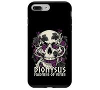 Custodia per iPhone 7 Plus/8 Plus Dioniso Follia delle viti Mitologico Cranio Uva Vino