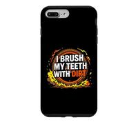 Custodia per iPhone 7 Plus/8 Plus Dirt Bike Motocross I Brush My Teeth With Dirt